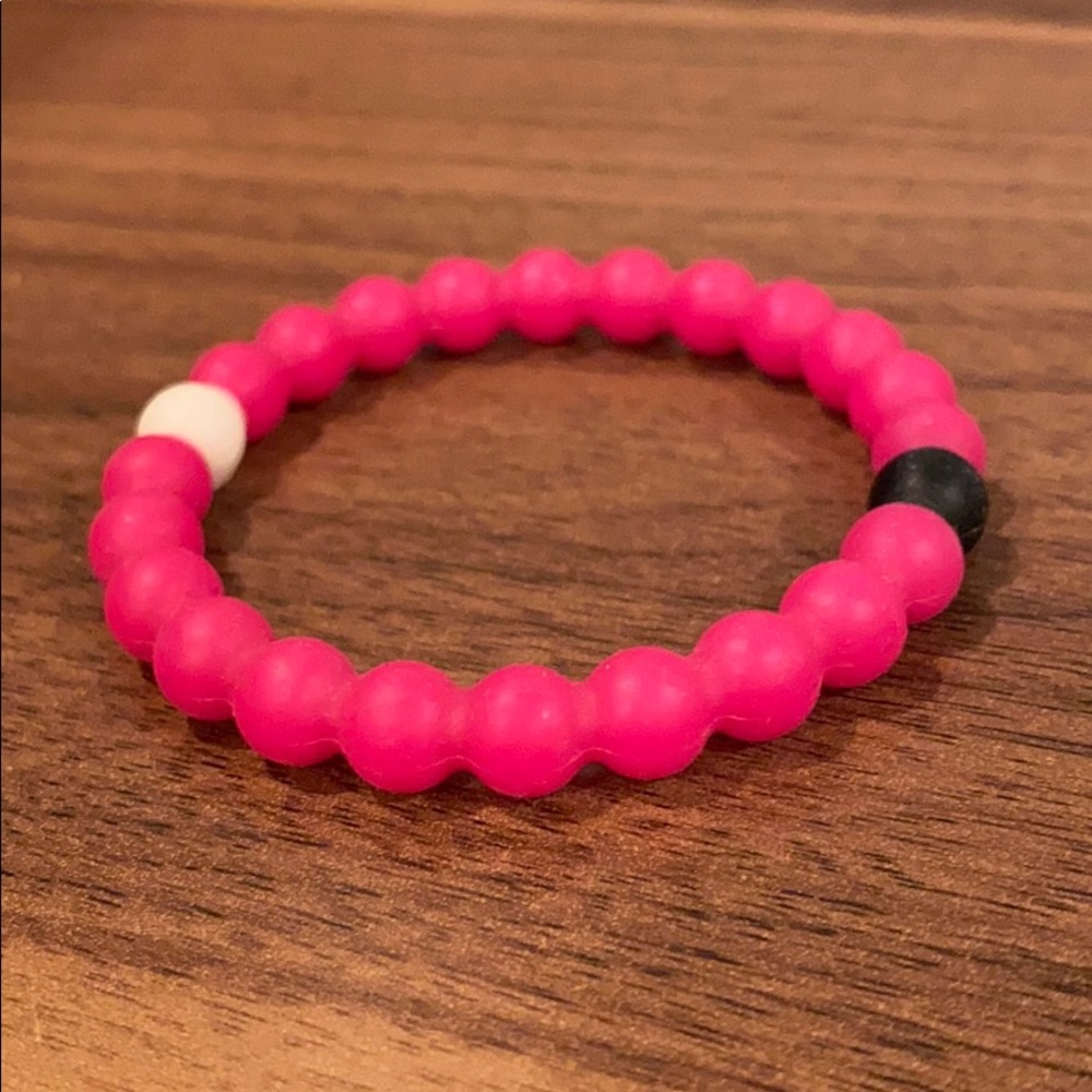Pink breast cancer Lokai bracelet